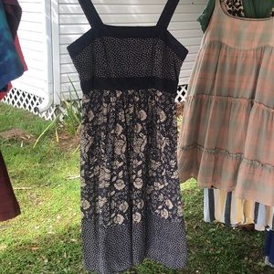 Faded Glory blue/white floral dress